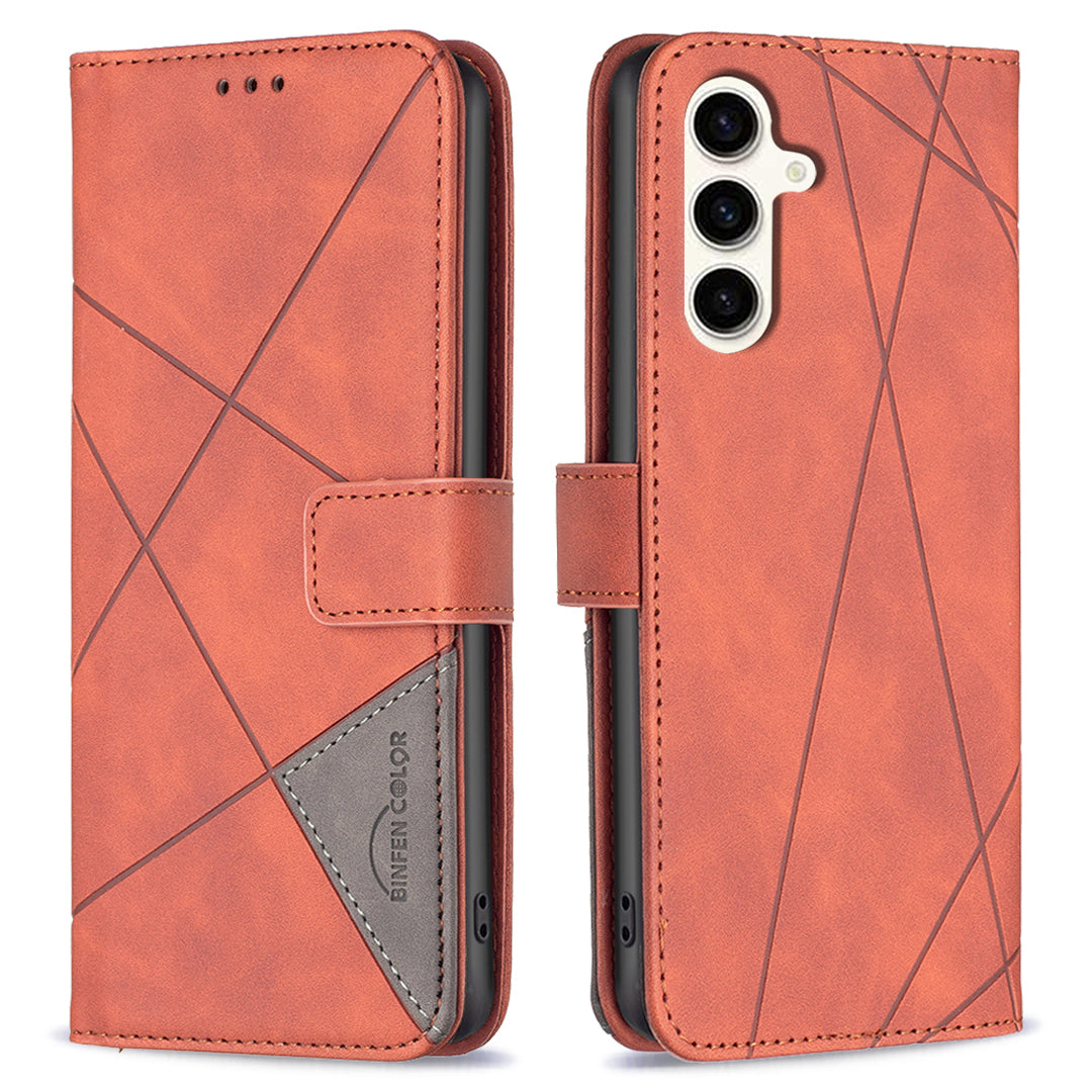 BINFEN COLOR BF05 For Samsung Galaxy S23 FE Imprinted Stand Phone Case PU Leather Wallet Cover BINFEN COLOR BF05 For Samsung Galaxy S23 FE Imprinted Stand Phone Case PU Leather Wallet Cover